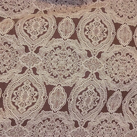 Bandolinoblu Brown & White Patterned Capri Pants Size 14 - Picture 3 of 8